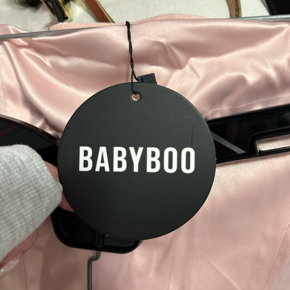 BABYBOO FREJA MINI DRESS-BLUSH - Picture 5 of 6